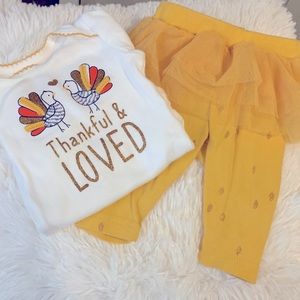 Newborn Baby Carter’s Thanksgiving Outfit